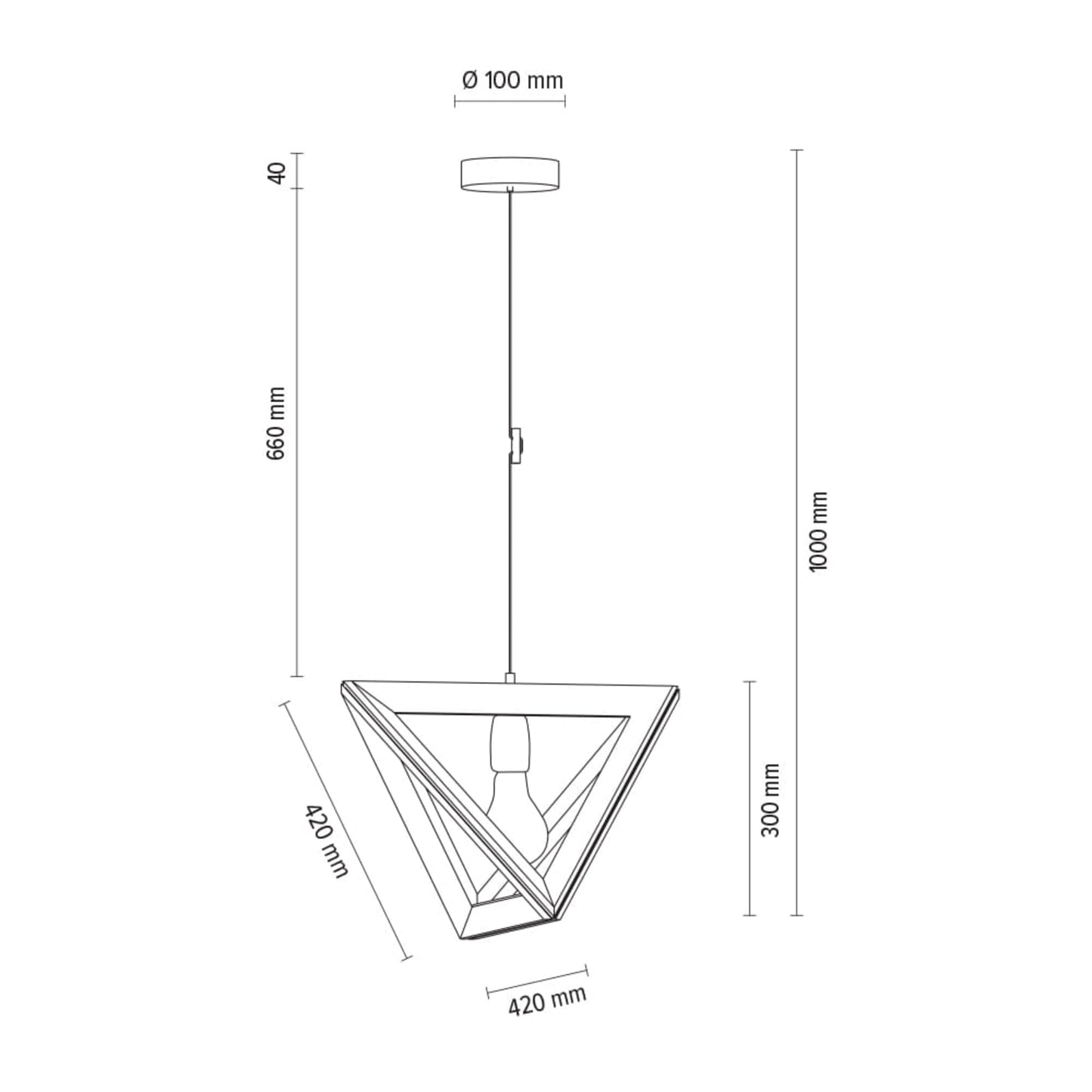 Timber Pendant Lamp
