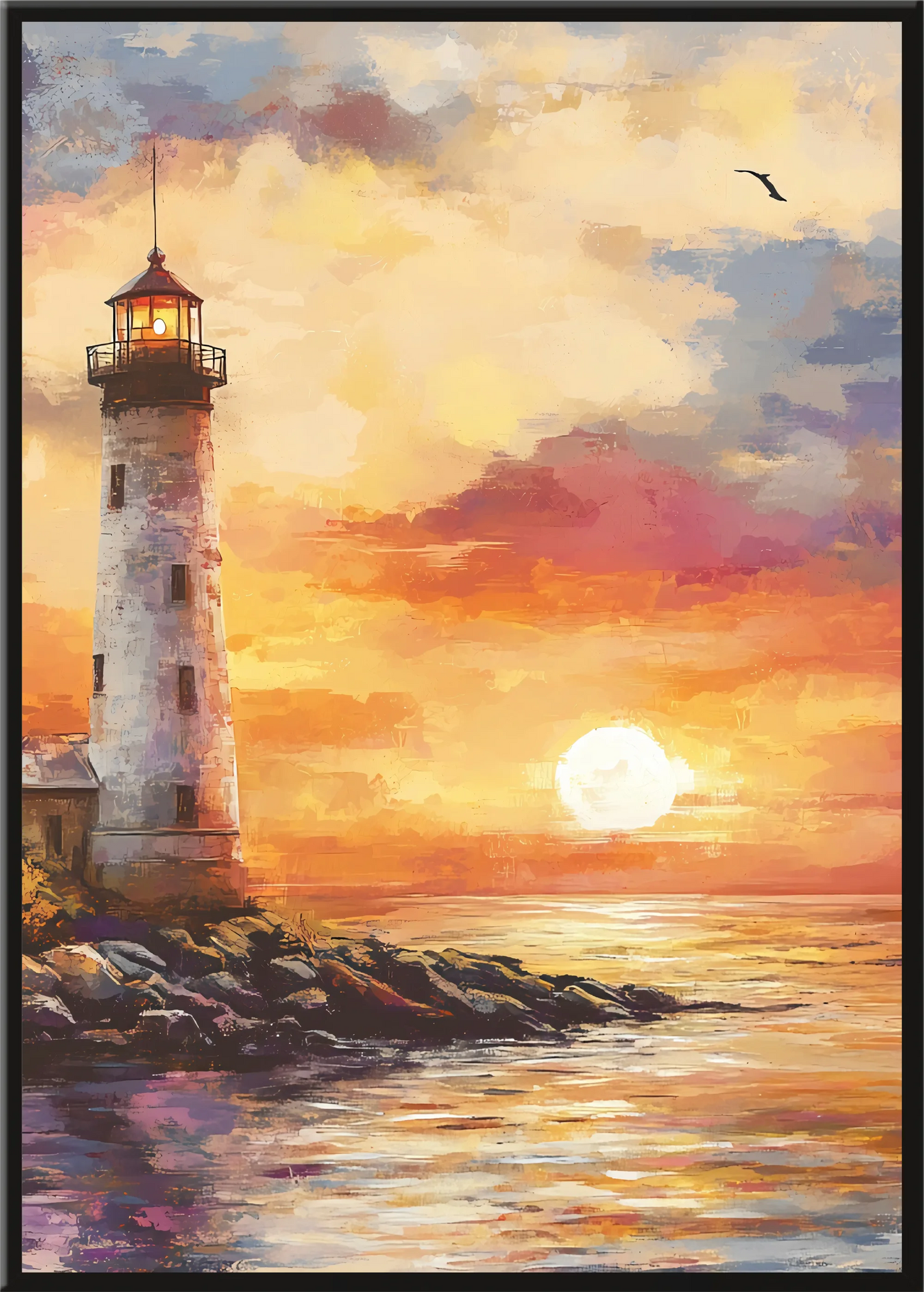 Sunset At The Lighthouse