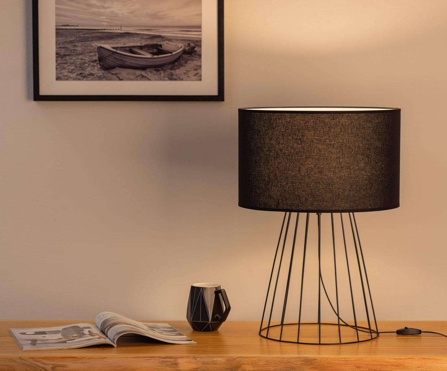 Noir Table Lamp