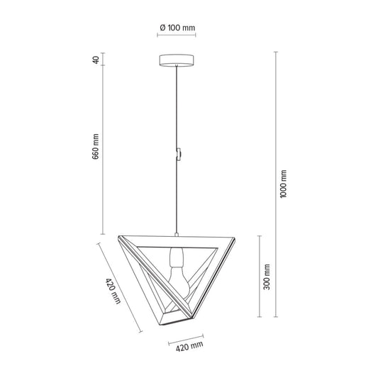 Timber Pendant Lamp